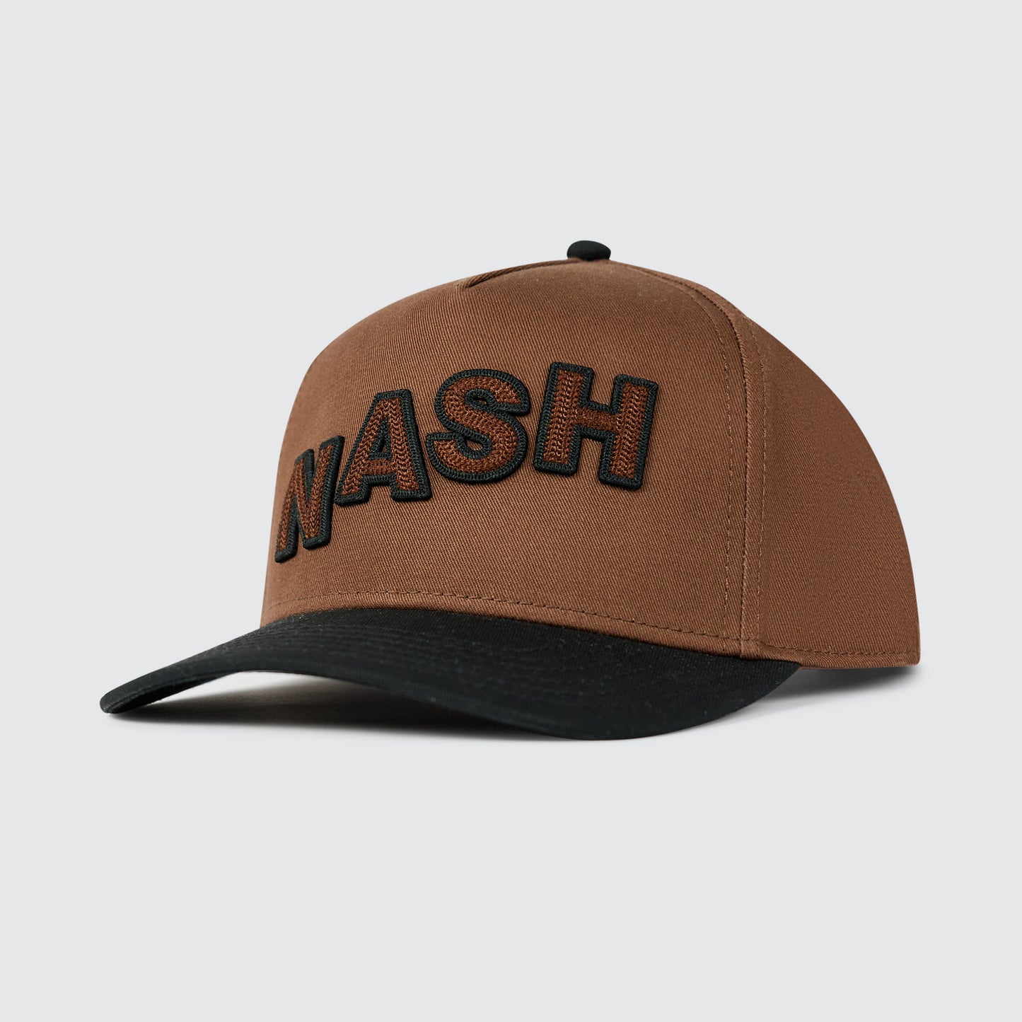 NASH Campside Snapback [Black/Brown]
