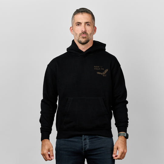 Riley Relaxed Hoodie [Black]