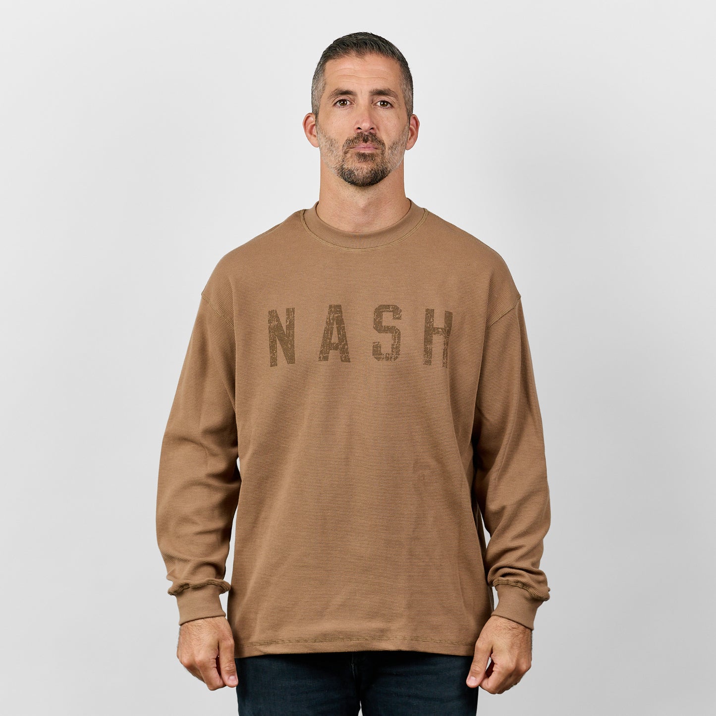 NASH Waffle Long Sleeve [Camel]