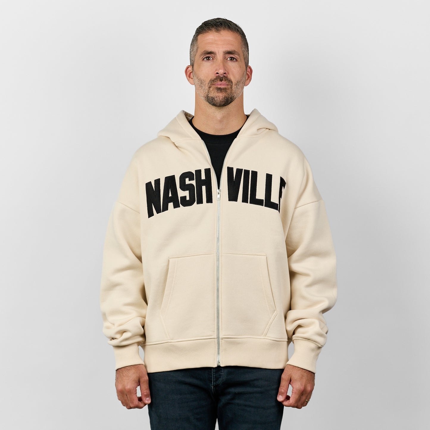 Nashville Zip Up [Bone]