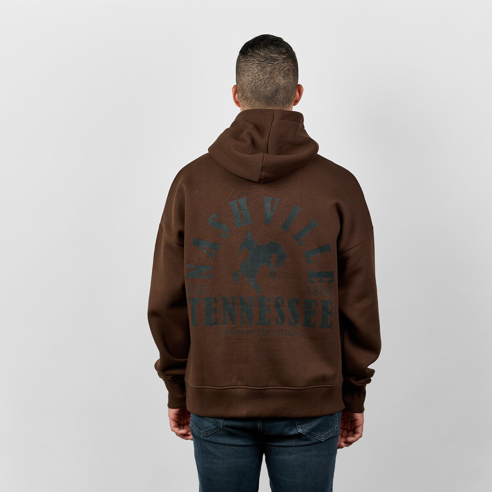 Zee Rodeo Oversize Hoodie [Chocolate] – The Nash Collection