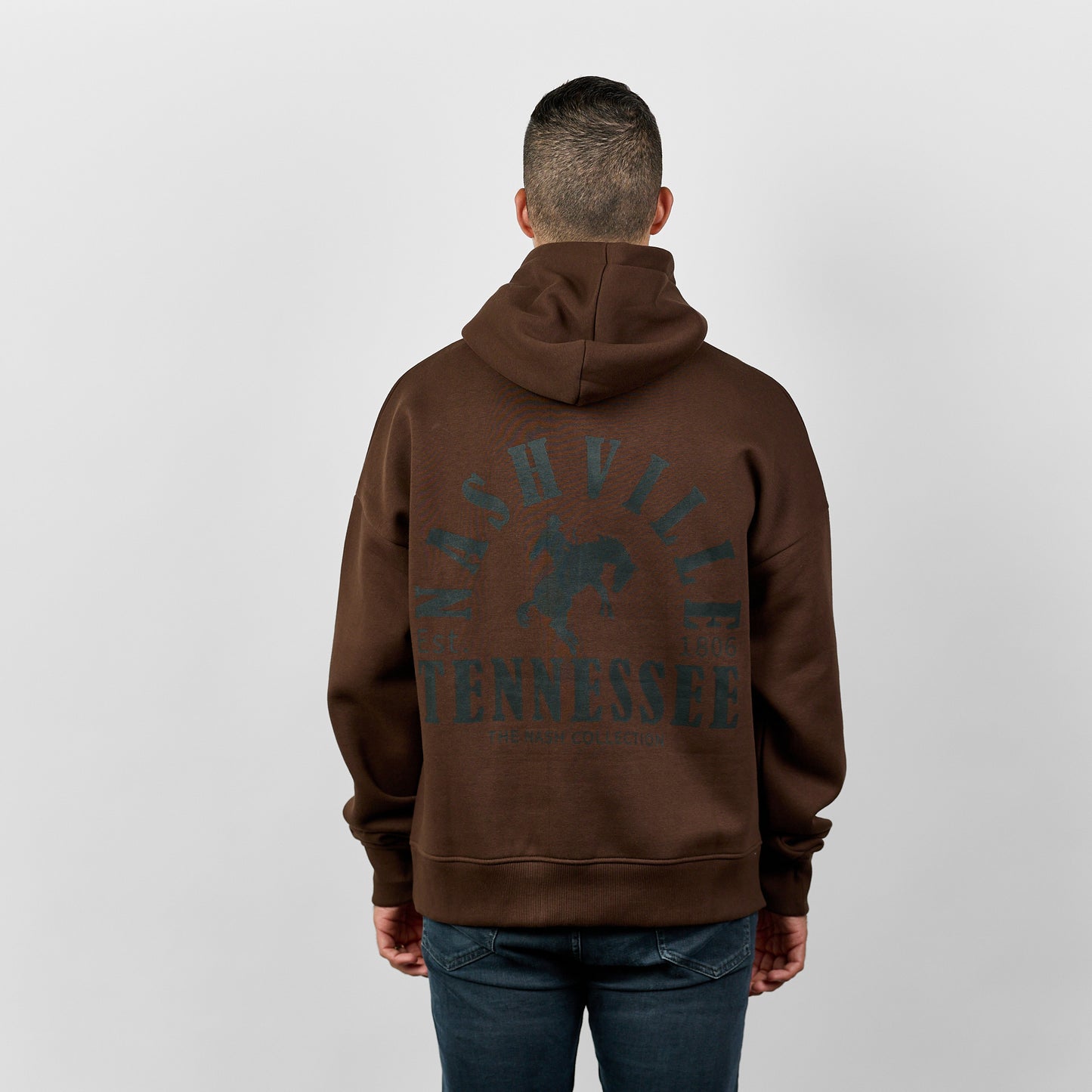 Zee Rodeo Oversize Hoodie [Chocolate]