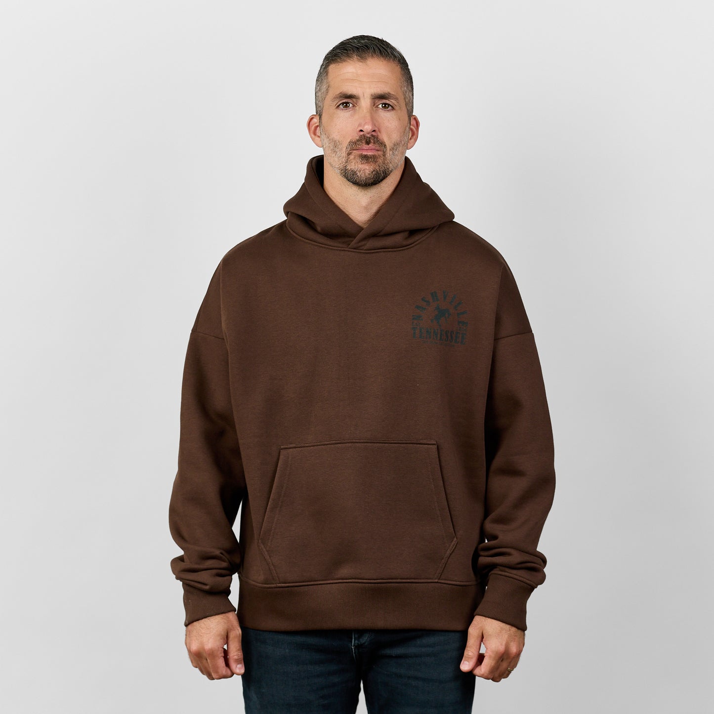 Zee Rodeo Oversize Hoodie [Chocolate]
