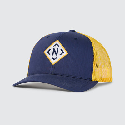 Iconic Trucker - Navy/Gold