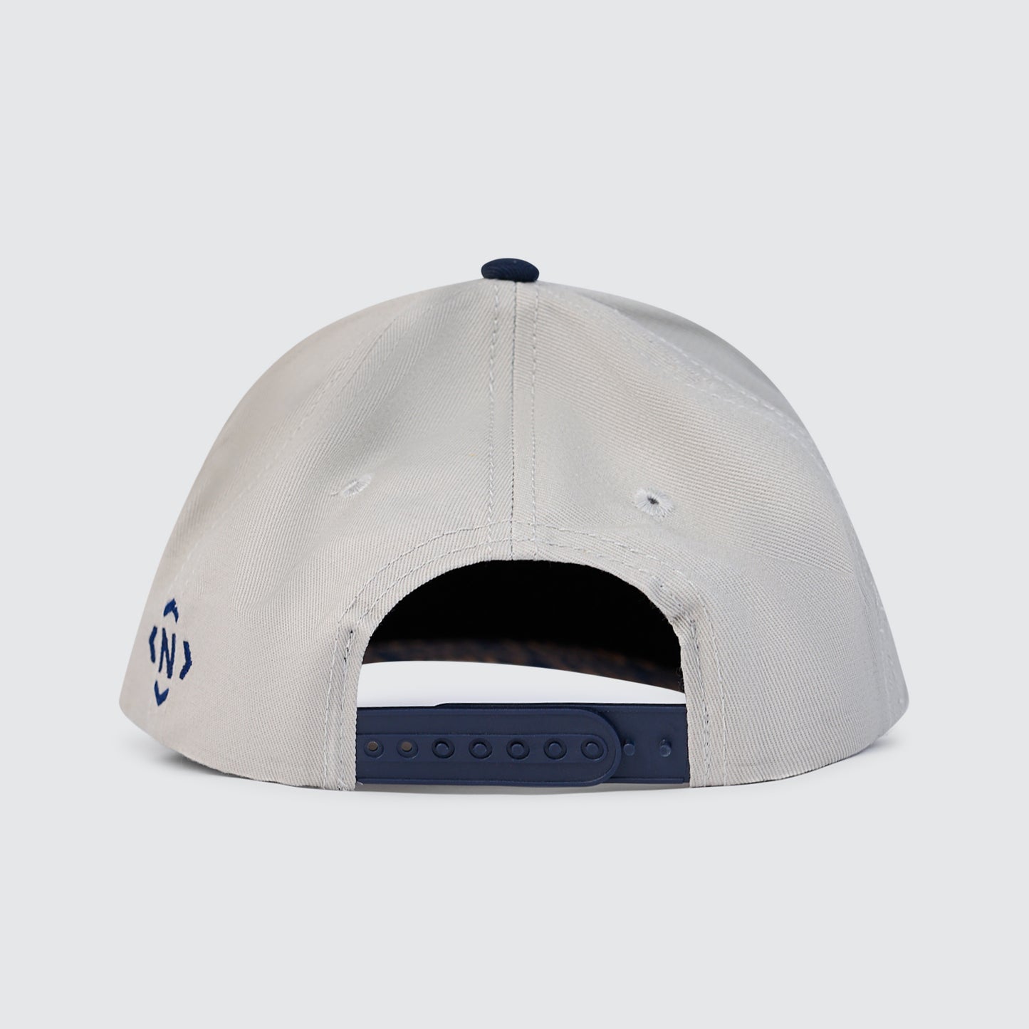 Two-Tone Iconic Snapback [Navy/Gray]
