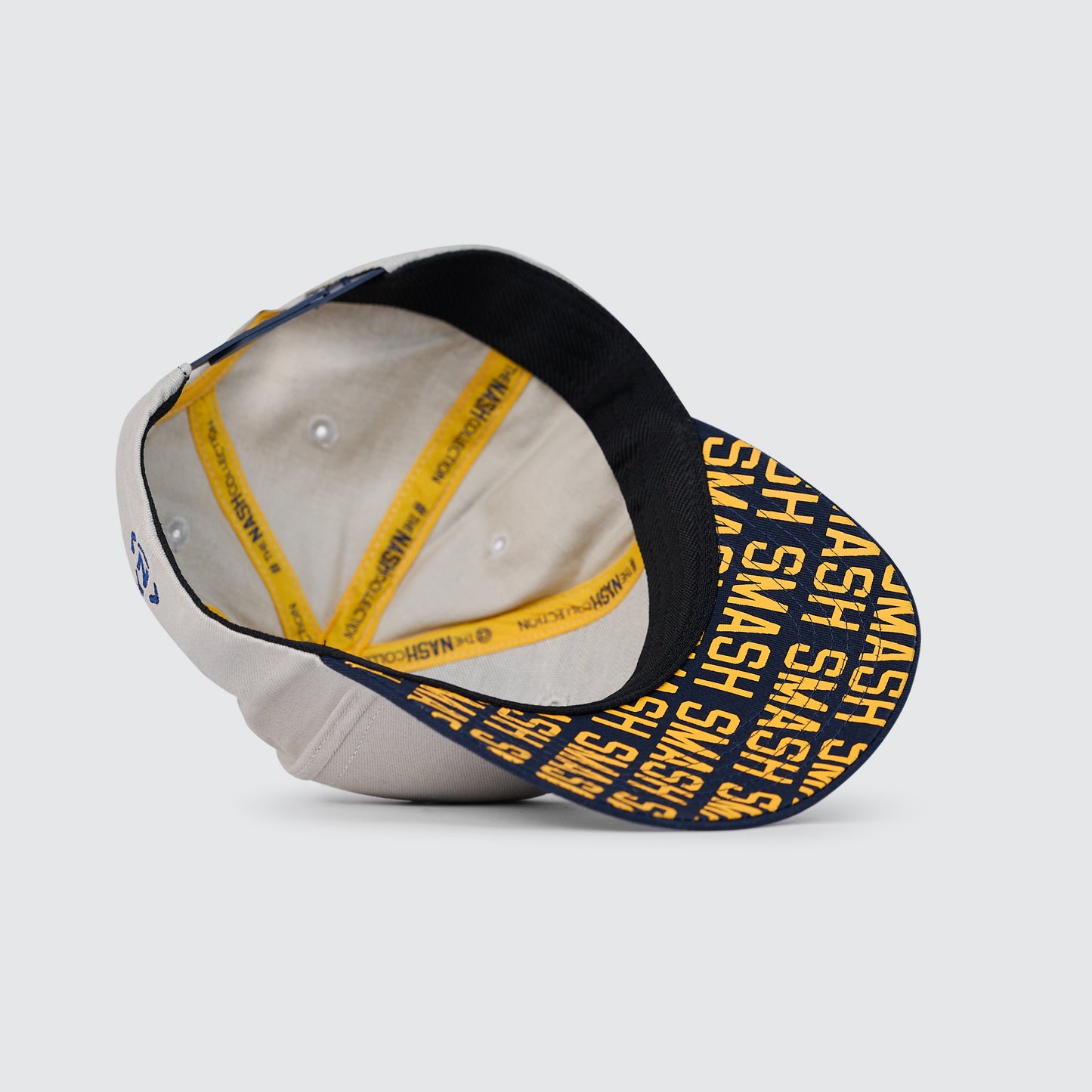 Two-Tone Iconic Snapback [Navy/Gray]