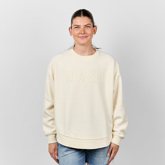 Snuggle Fleece Poncho [Ivory]