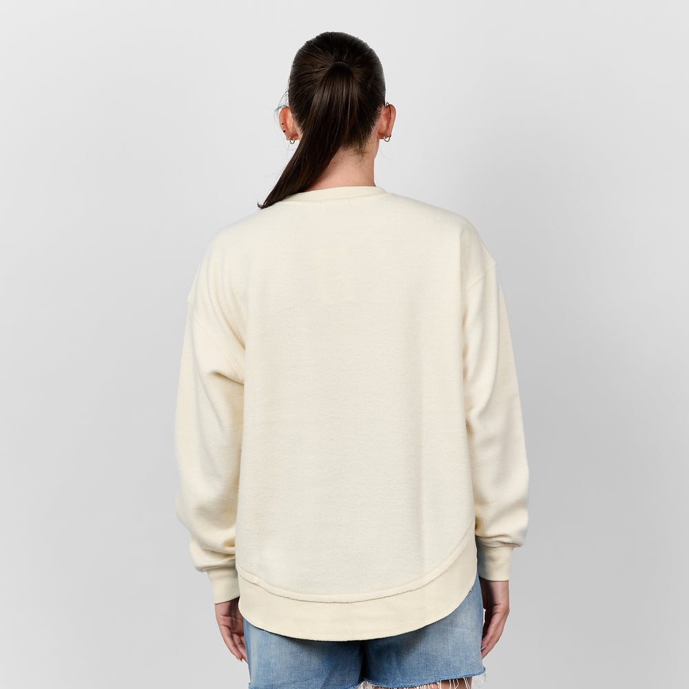 Snuggle Fleece Poncho [Ivory]