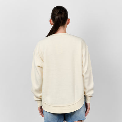 Snuggle Fleece Poncho [Ivory]