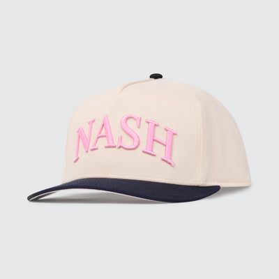 Kids NASH Lakeside Snapback [Navy/Cream/Pink]