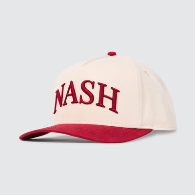 Kids NASH Lakeside Snapback [Red/Cream]