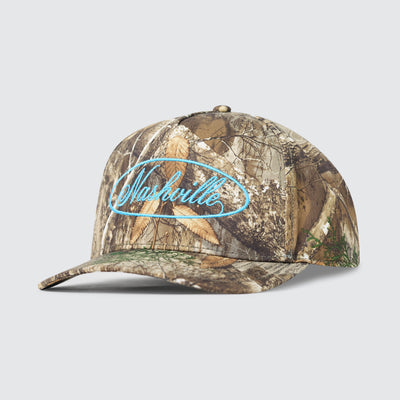 Nashville Circle Snapback [Camo/Blue]