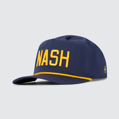 NASH Ripstop Snapback [Navy/Gold]