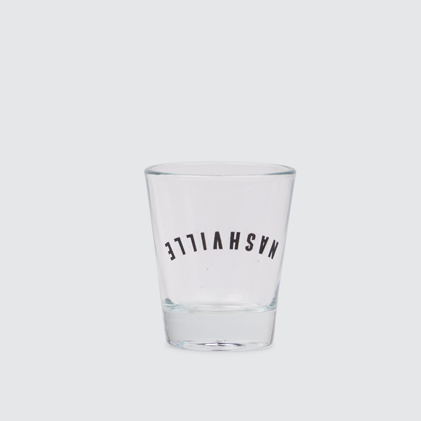 Upside Down Nashville Shot Glass