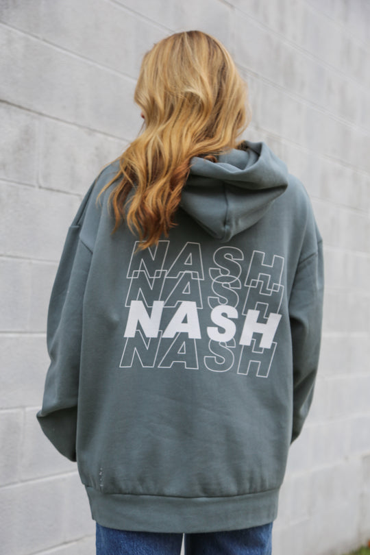 NASH Repeated Hood [Smoky Blue]