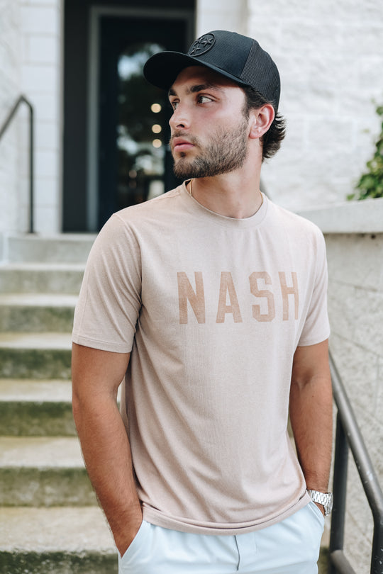 NASH Tonal Performance Tee [Sand]