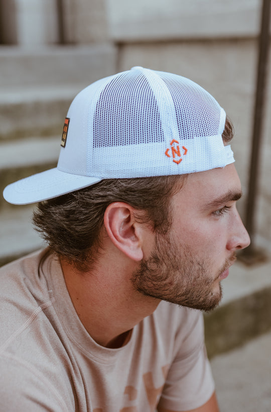 Tennessee Weld Patch Trucker [White]