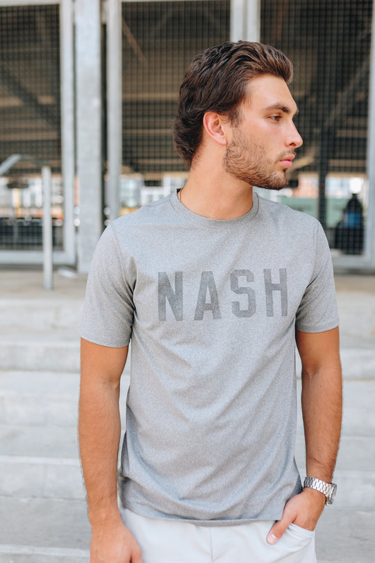 NASH Tonal Performance Tee [Gray]