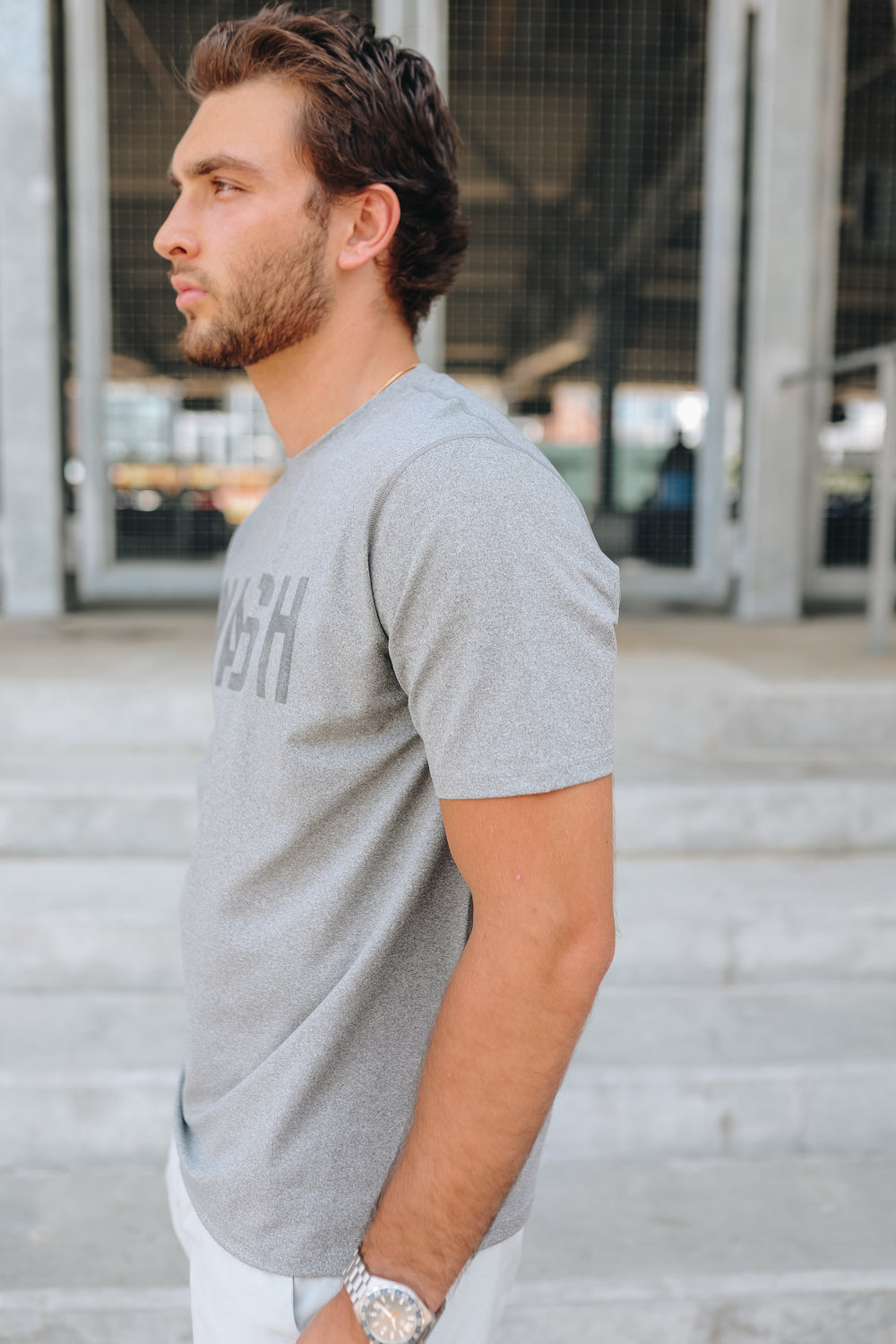 NASH Tonal Performance Tee [Gray]