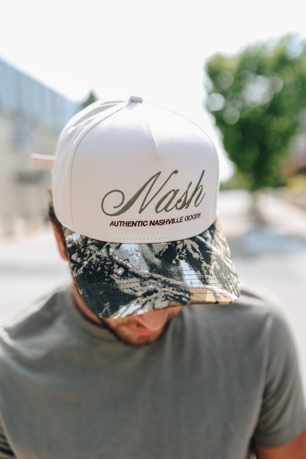 Nash Authentic 5-Panel Cap [Camo/Cream]