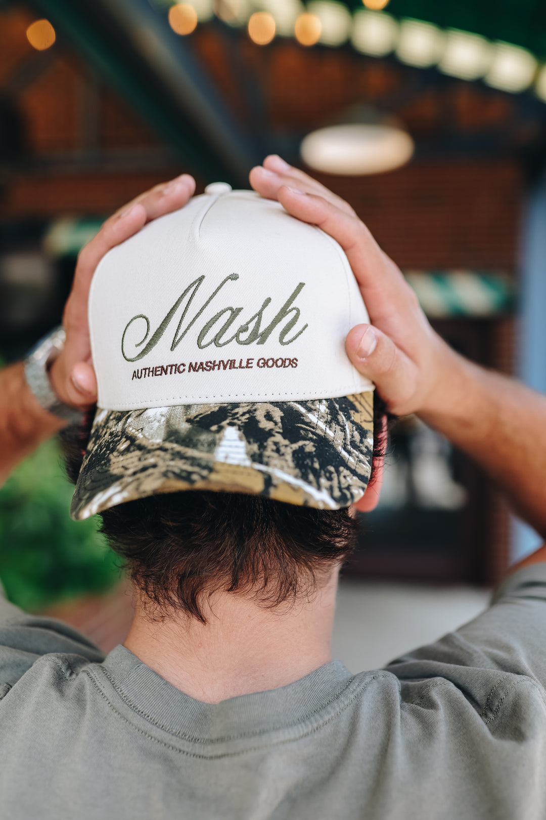 Nash Authentic 5-Panel Cap [Camo/Cream]