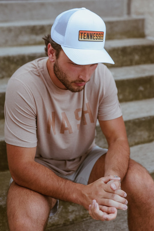 Tennessee Weld Patch Trucker [White]