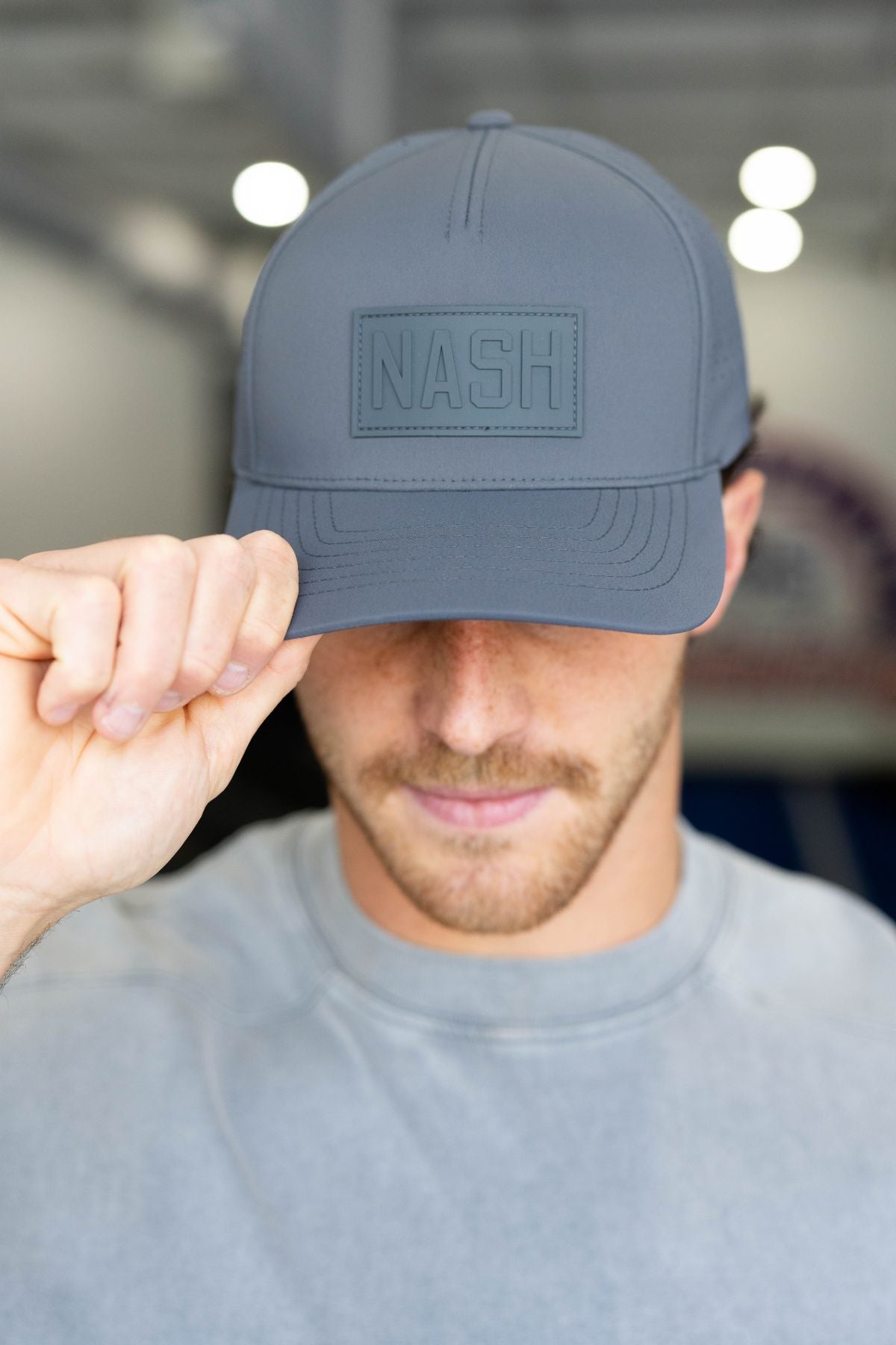 NASH Tonal Weld Performance Snapback [Charcoal]