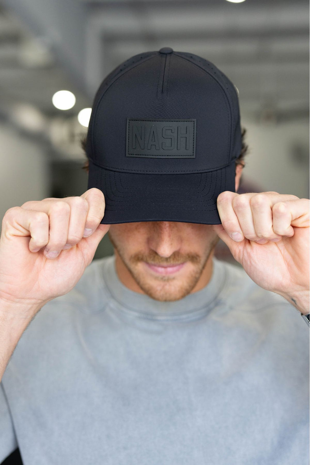 NASH Tonal Weld Performance Snapback [Black]