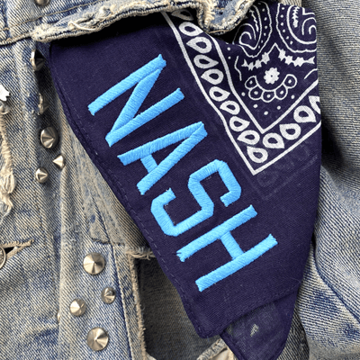 NASH Bandana [Navy/Light Blue]