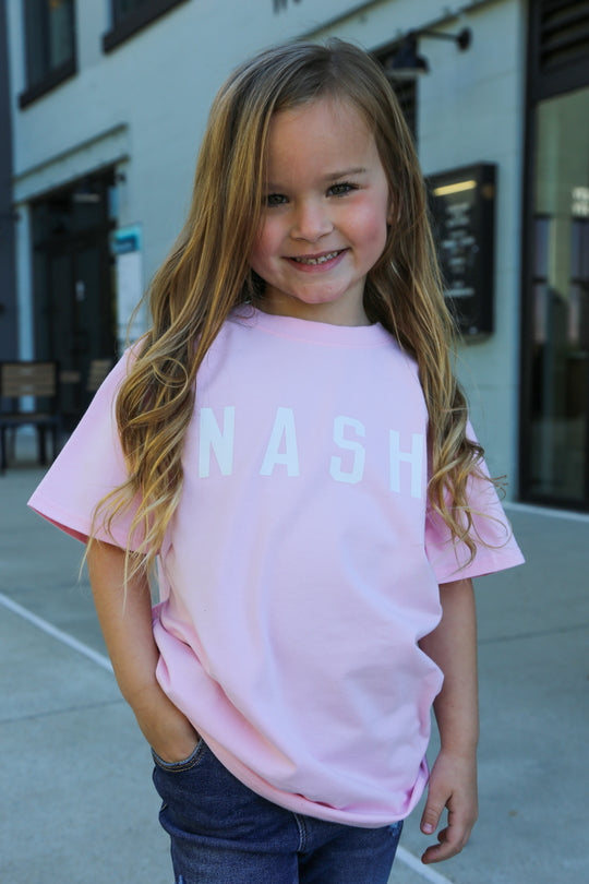 NASH Kids Tee [Pink]