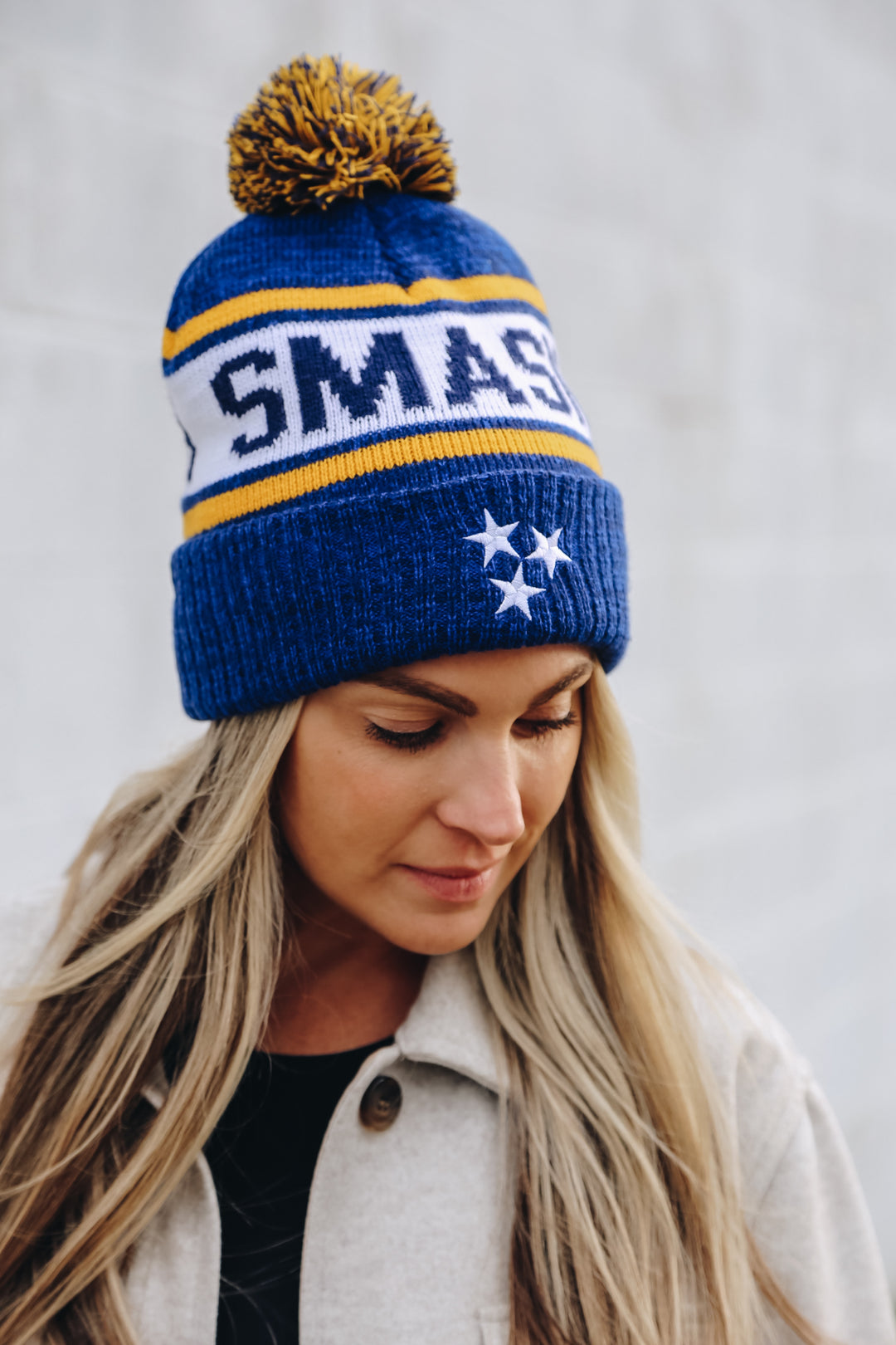 SMASH Chunky Stripe Beanie