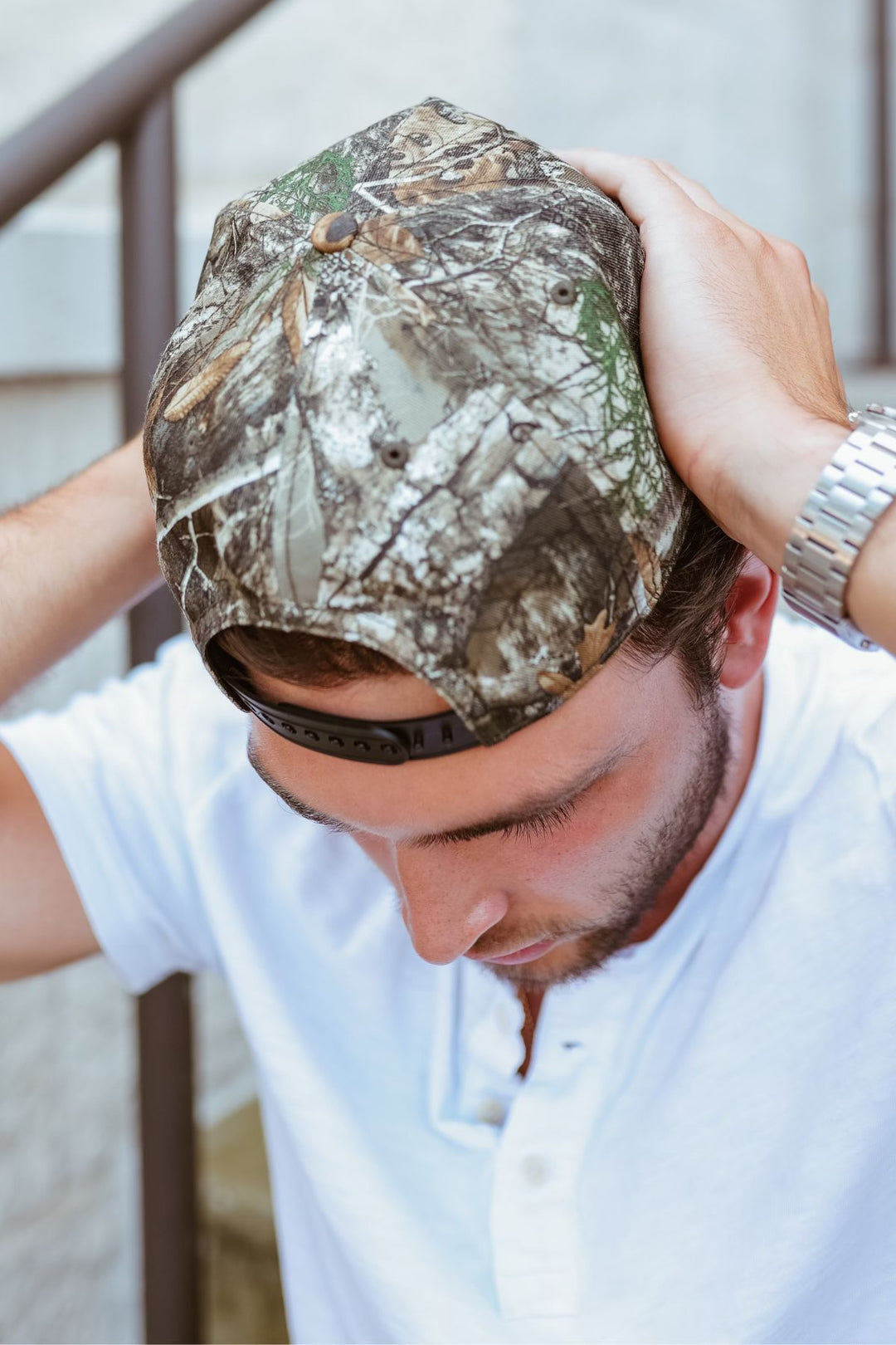 Nashville Chain Stitch Snapback [Camo/Black]