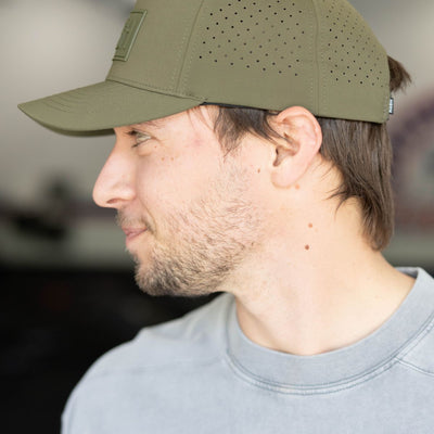 NASH Tonal Weld Performance Snapback [Olive]