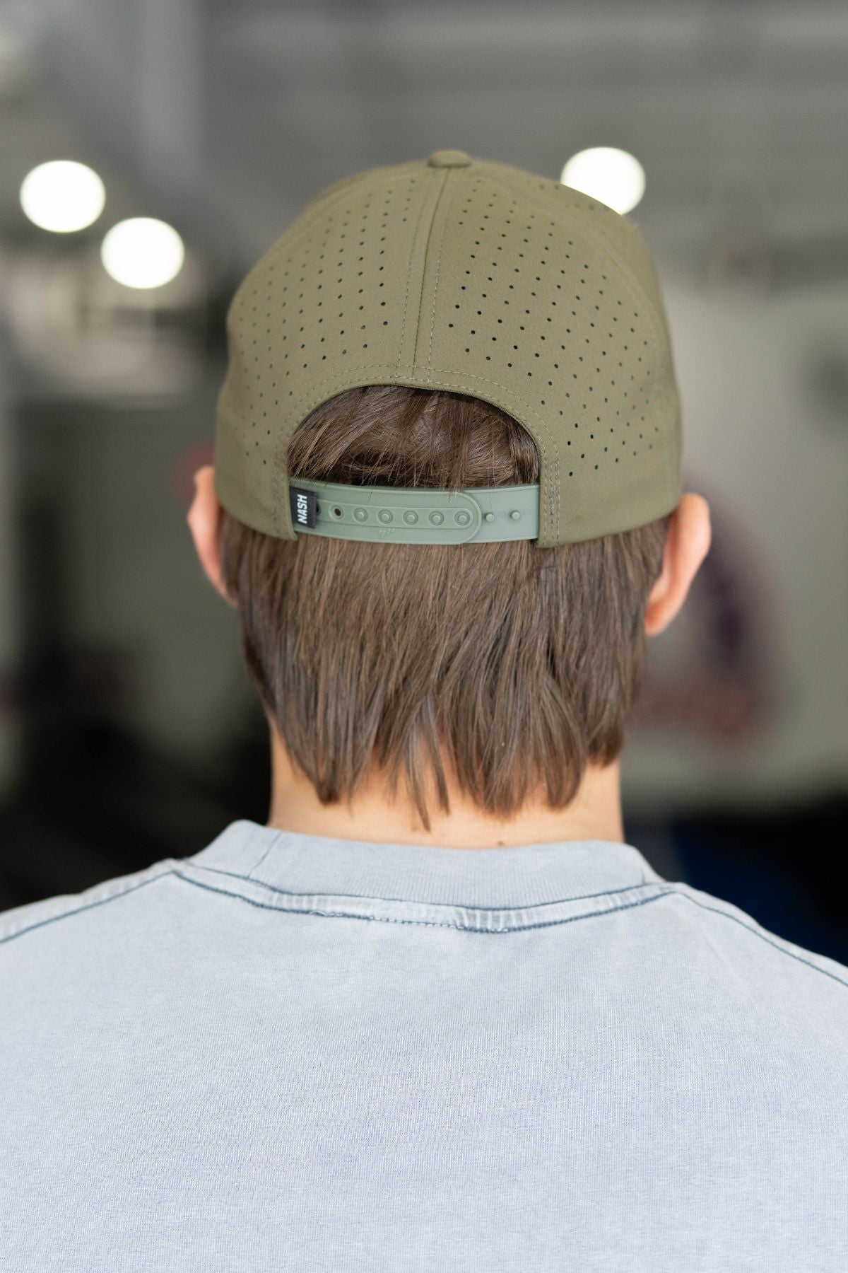NASH Tonal Weld Performance Snapback [Olive]