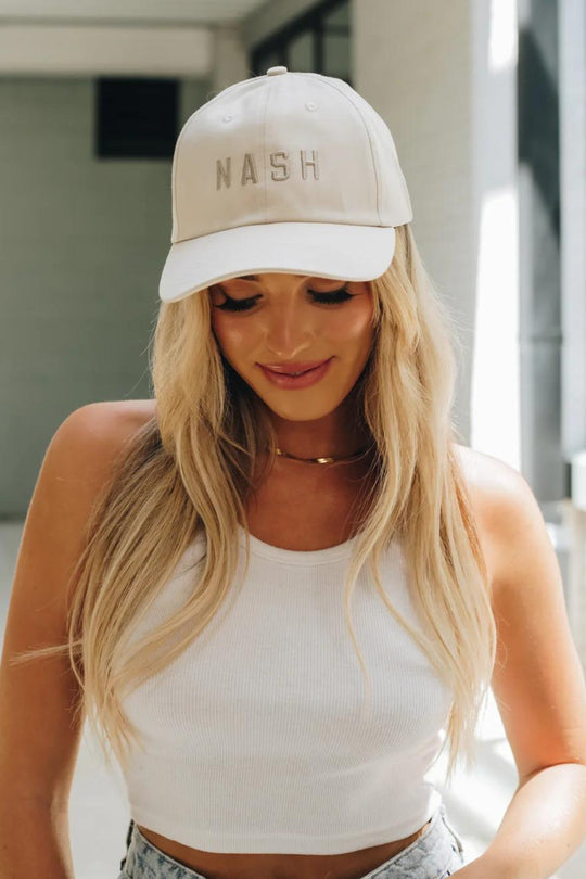 Quinn Tonal NASH Ball Cap [Beige]