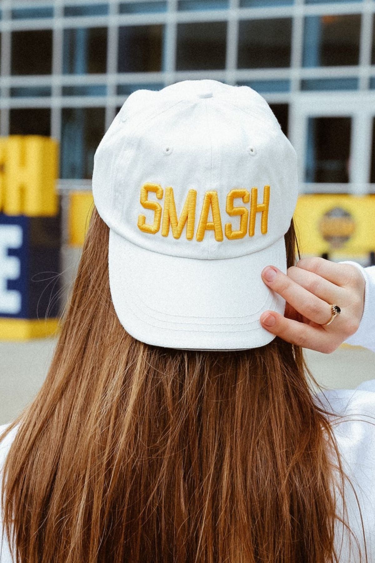 SMASH Ball Cap [Vintage White]