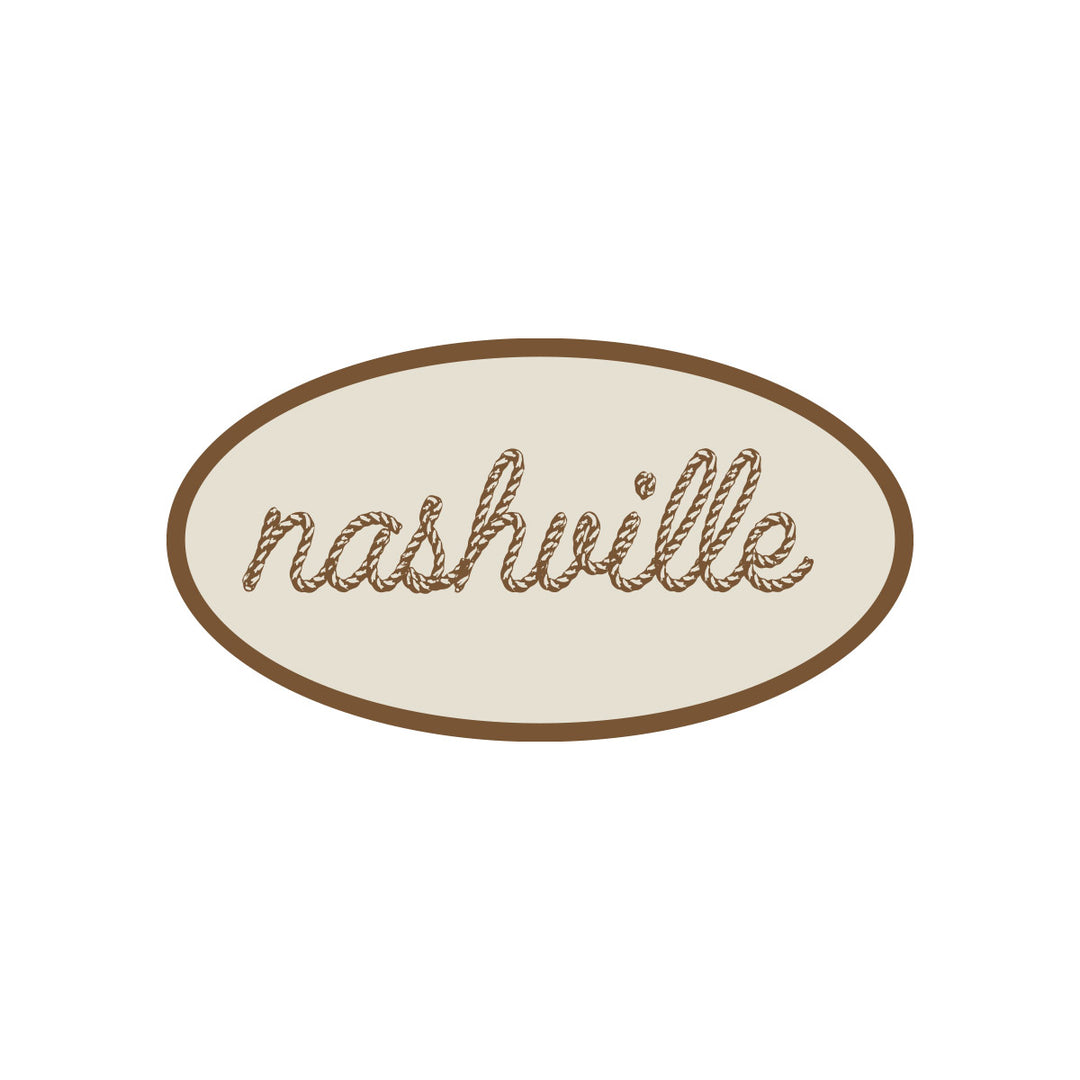 Nashville Rope Sticker
