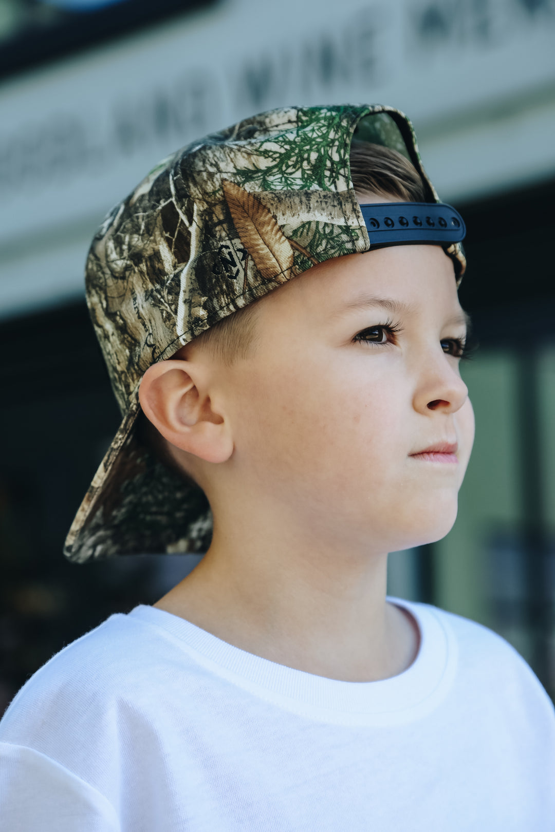 Kids Nashville Chainstitch Snapback [Camo]