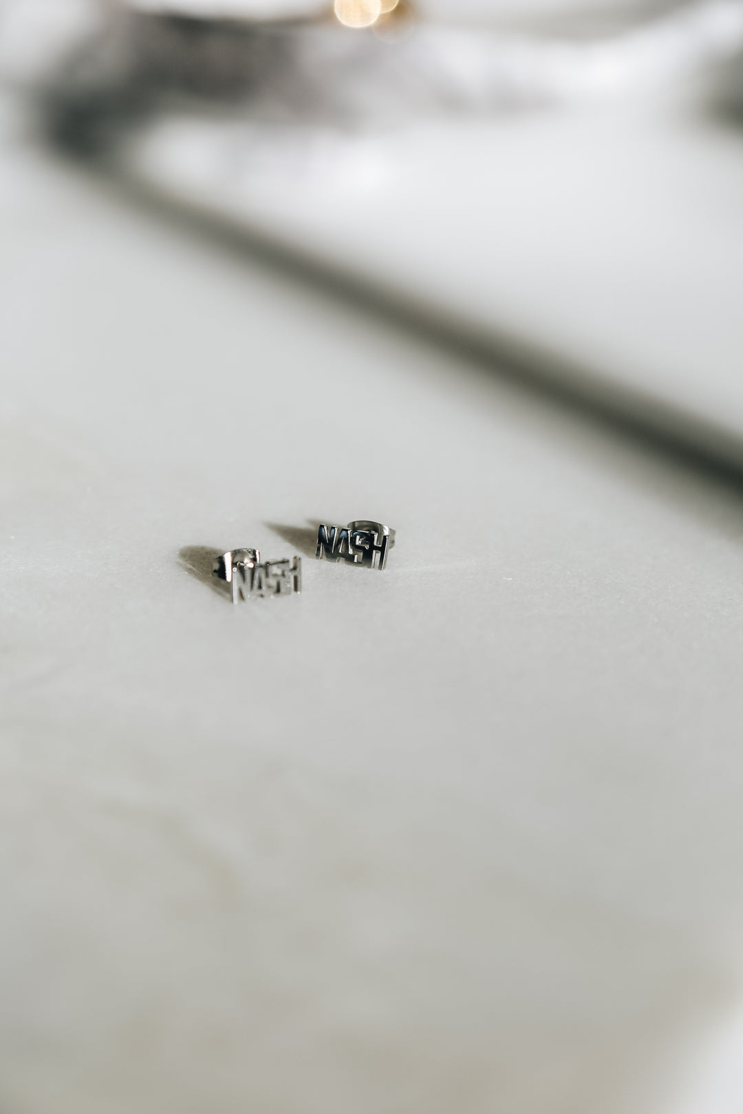 NASH Stud Earrings [Silver]