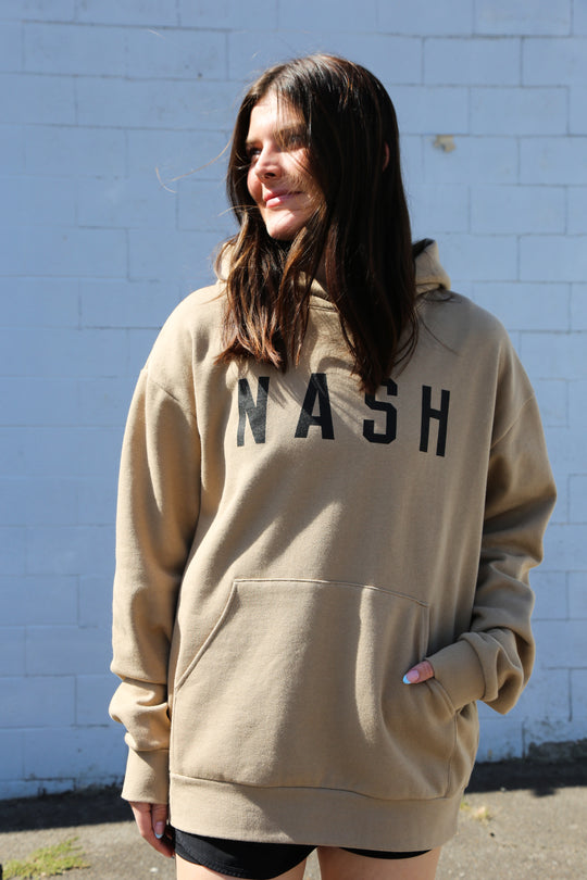 NASH Basic Hoodie [Sandstone]