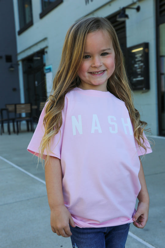 NASH Kids Tee [Pink]