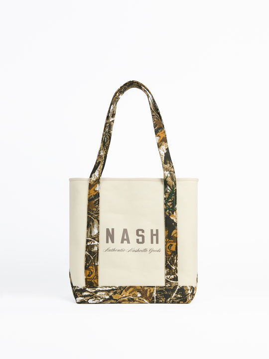 Camo Canvas Tote Bag