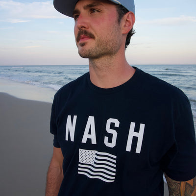 NASH Flag Adult Tee