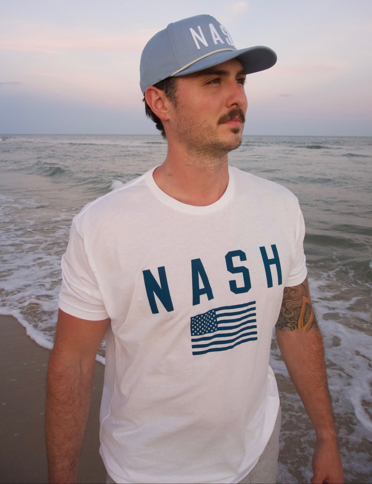 NASH Flag Adult Tee