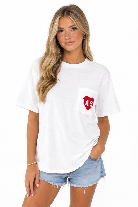 Heart Nash Pocket Tee