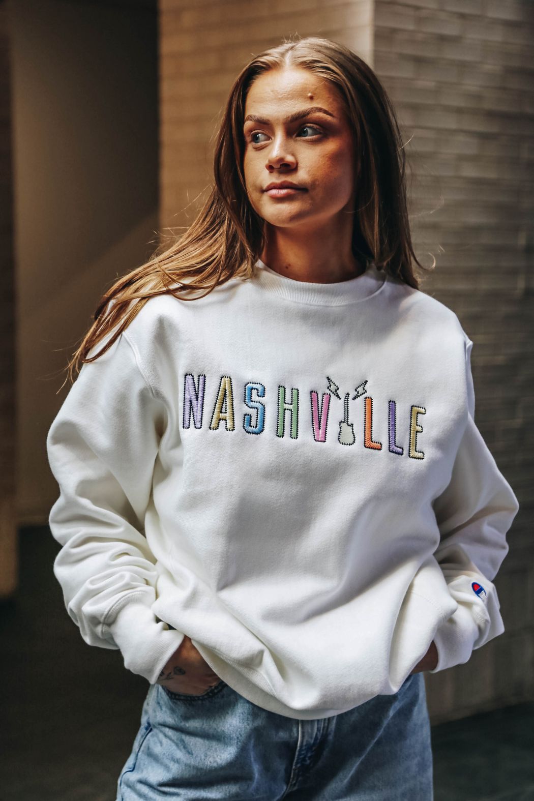 Champion sweater clearance for girl instagram