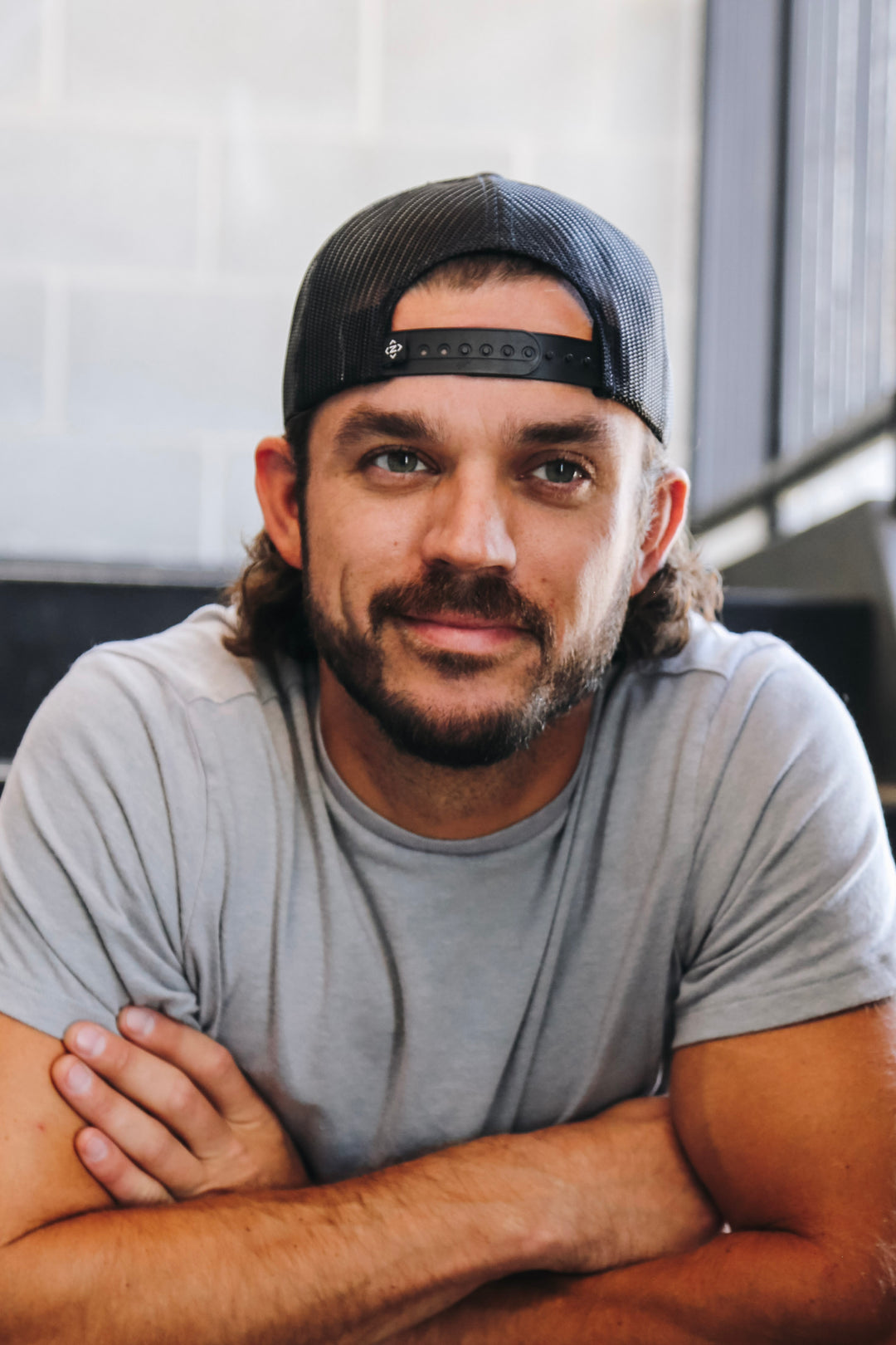 Iconic Sonic Weld Trucker [Gray]