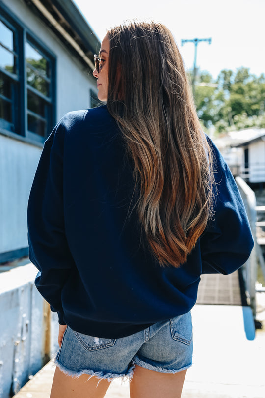 Nashville EST. Crewneck [Navy]