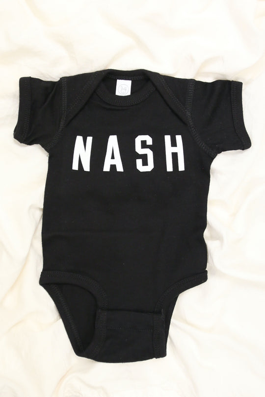 Baby NASH Onesie [Black]