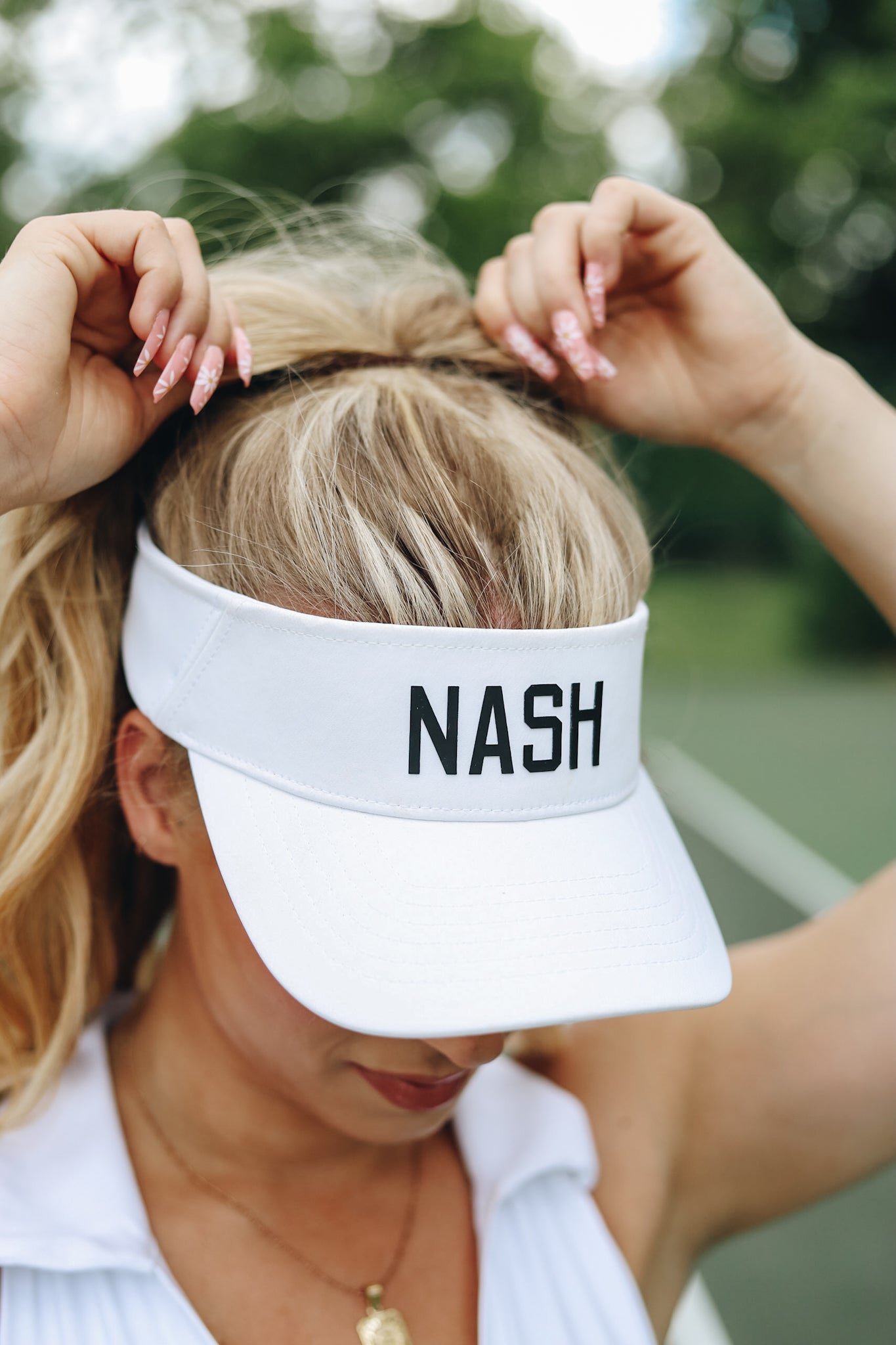 NASH Athletic Visor [White]